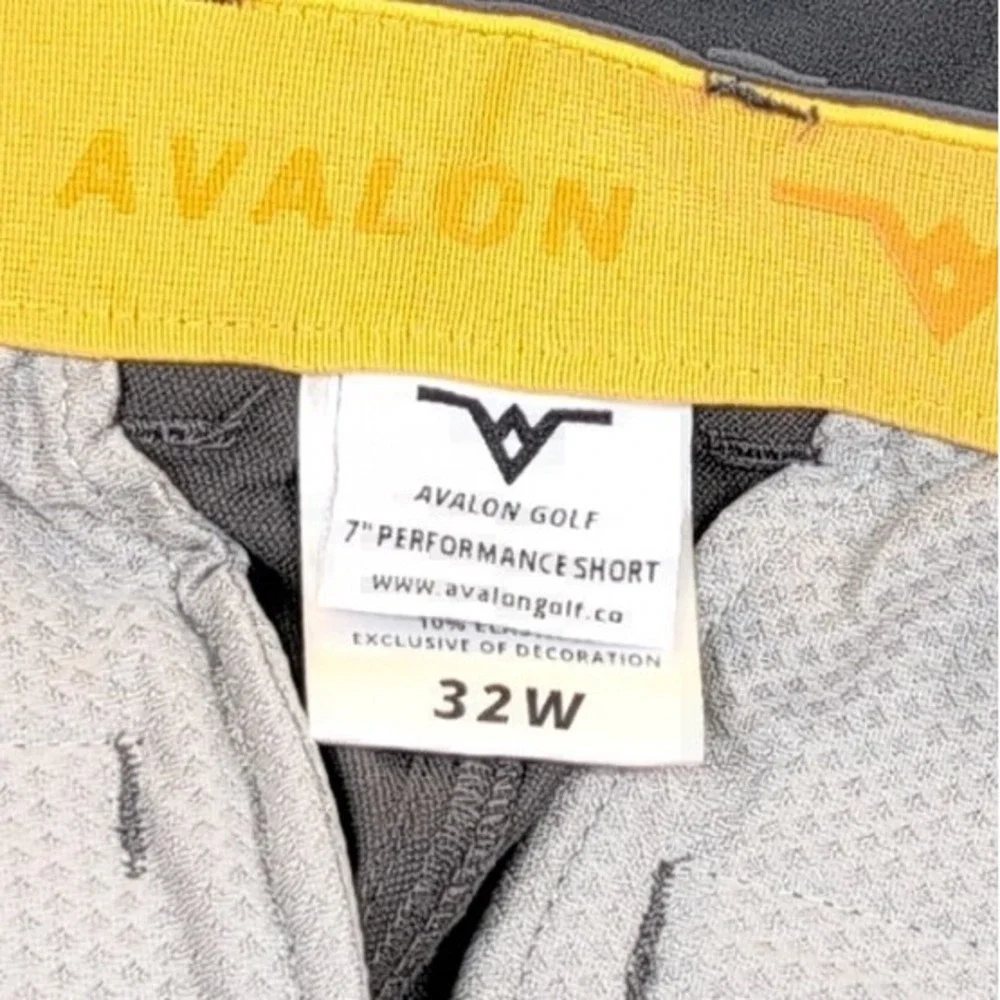Avalon Golf Performance Short Mens 32 7
